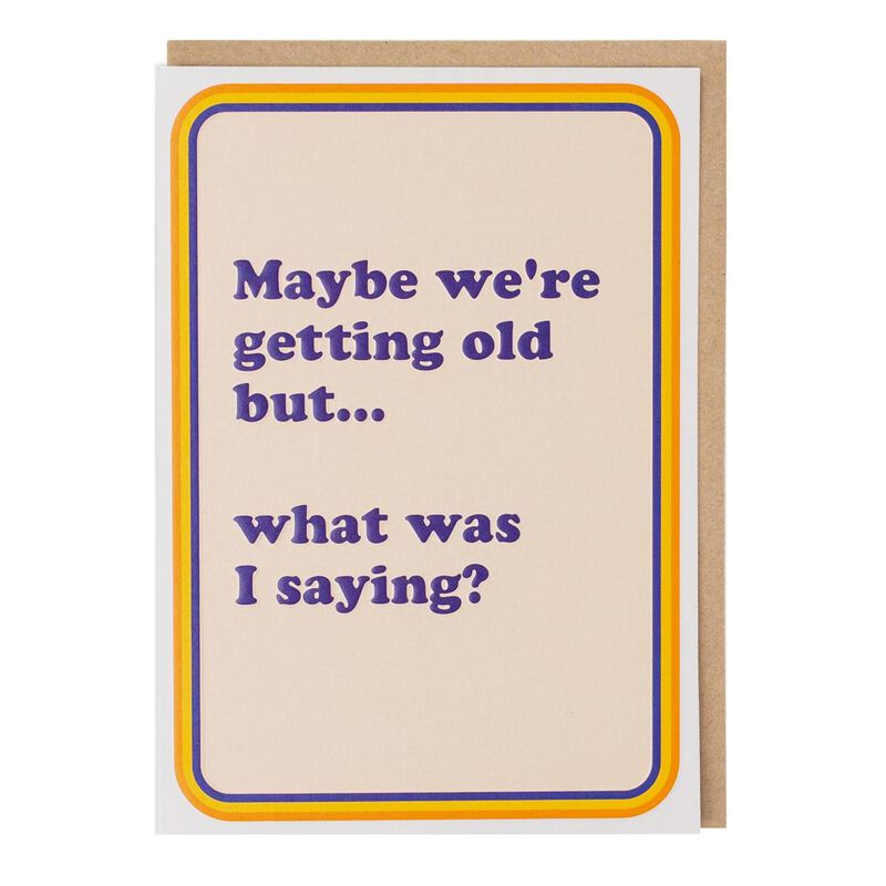Cath Tate Getting Old Card image number 0