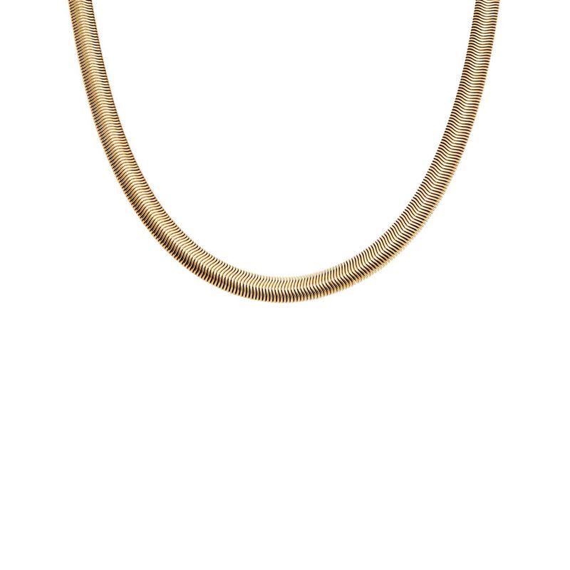 Skagen Moderne Stak Gold-Tone Stainless Steel Chain Necklace SKJ1866710 image number 1