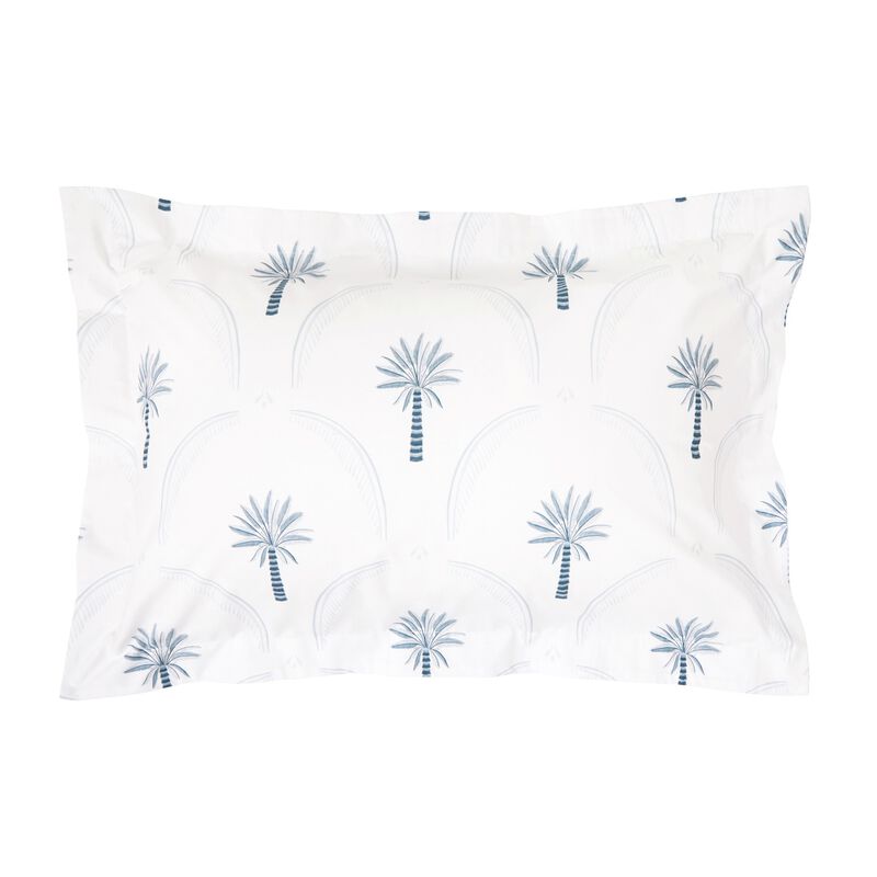 Wallace Cotton Maldives Oxford Pillowcase Set image number 0