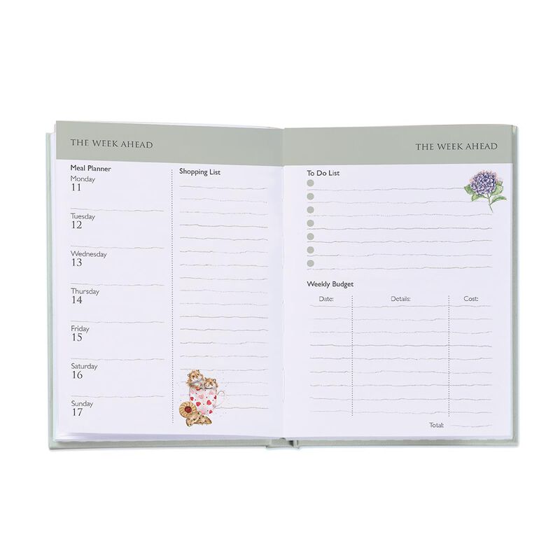 Image Gallery Highlnd Cow Flexi Diary 2025 image number 2