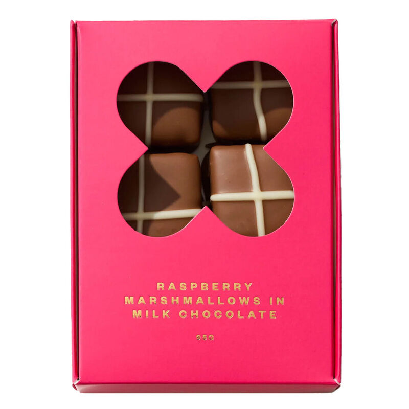 Bennetts of Mangawhai Easter Hot Cross Raspberry Marshmallow Buns 95g image number 0