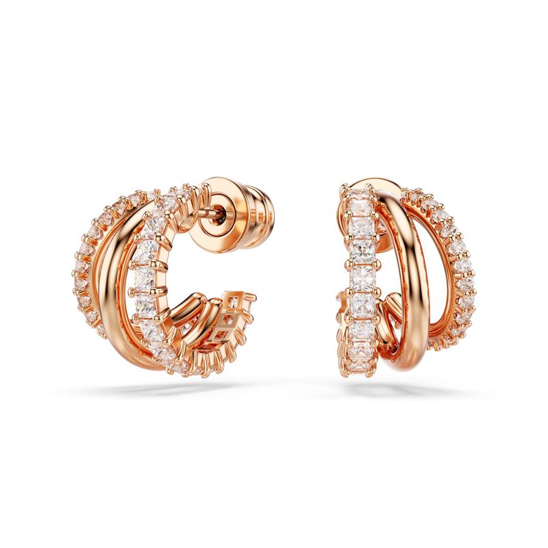 Swarovski Hyperbola Hoop Earrings image number 0