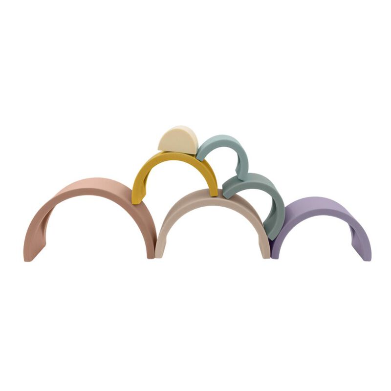 Living Textiles Silicone Rainbow Puzzle image number 2
