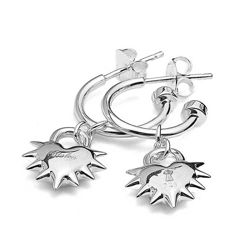 Stolen Girlfriends Club Love Locket Anchor Earrings image number 2