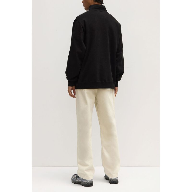 Assembly Label Mens Weekender Funnel Neck Fleece Black image number 1