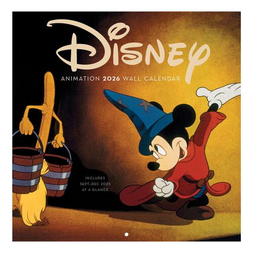 Disney Animation 2026 Wall Calendar
