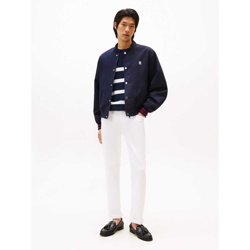 Tommy Hilfiger White Straight Leg Jeans image number 3