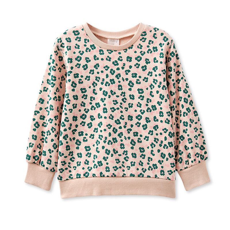 Milky Leopard Fleece Track Pant image number 0