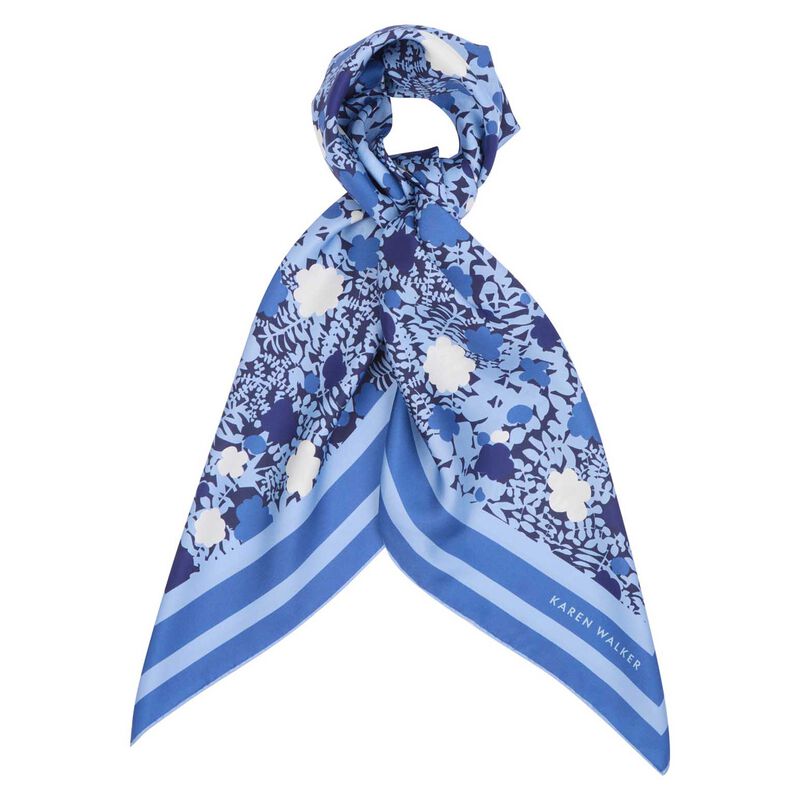 Karen Walker Perfect Day Classic Silk Scarf image number 0