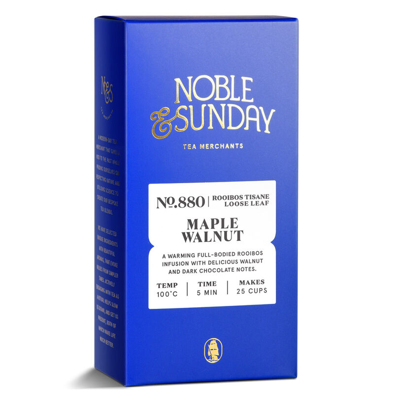 Noble & Sunday Maple Walnut Rooibos Tisane Loose Leaf Tea 65g image number 0