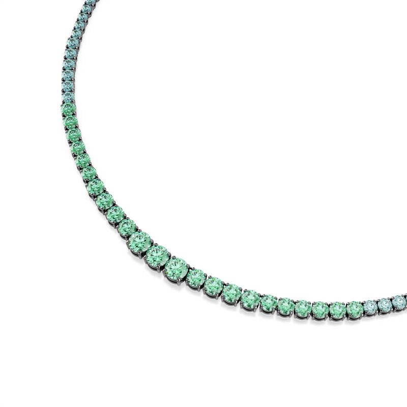 Swarovski Matrix Tennis Necklace image number 1