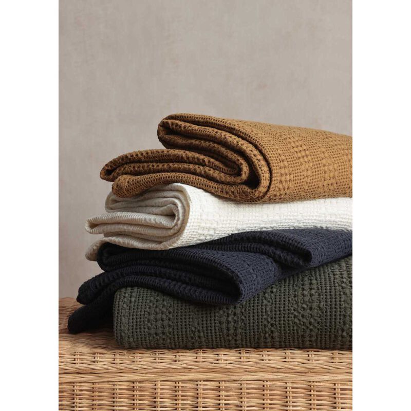 MM Linen Ansel Throw 150x200 - Navy image number 1