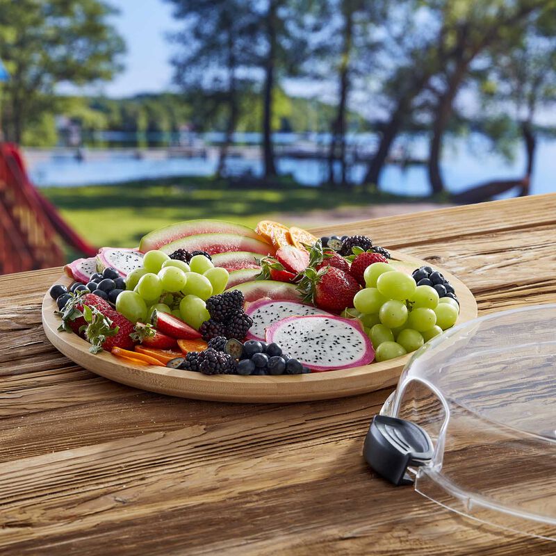 Farberware Build-A-Board Bamboo Round Board 35.5cm image number 1