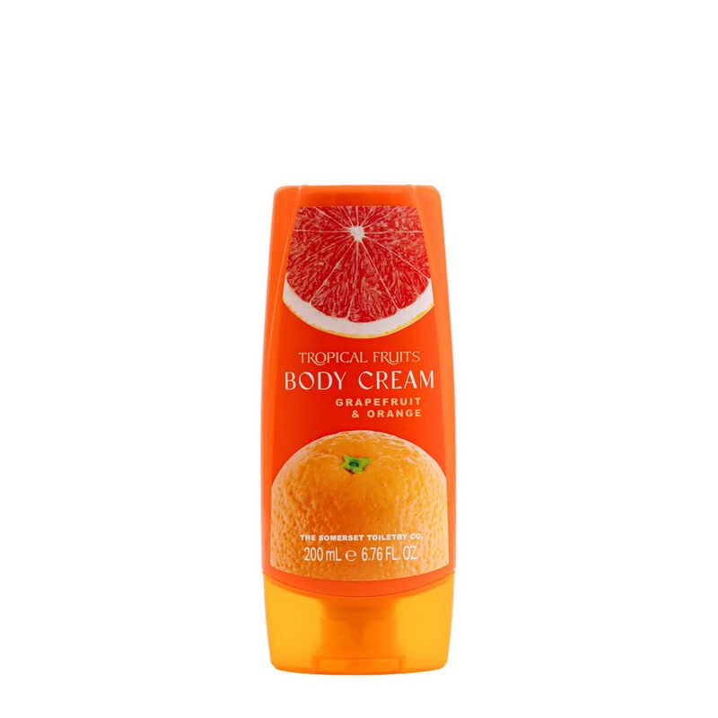 Tropical Fruits Orange & Grapefruit Body Cream 200ml image number 0