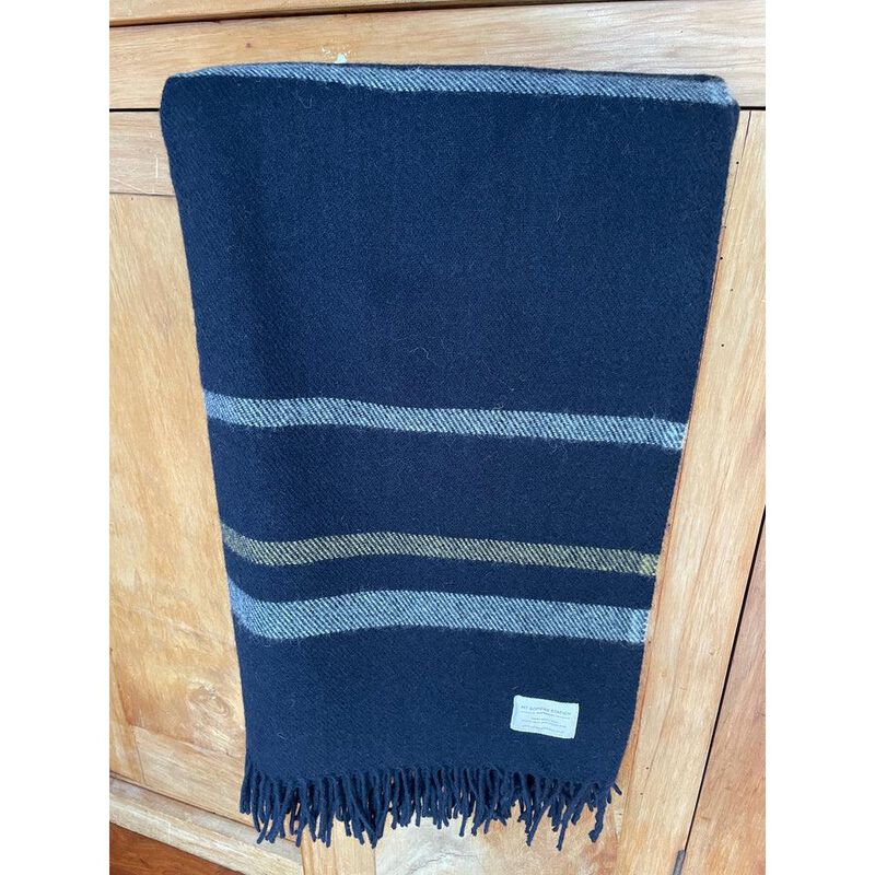 Mt Somers Station Lambs Wool Throw 150x180cm image number 2