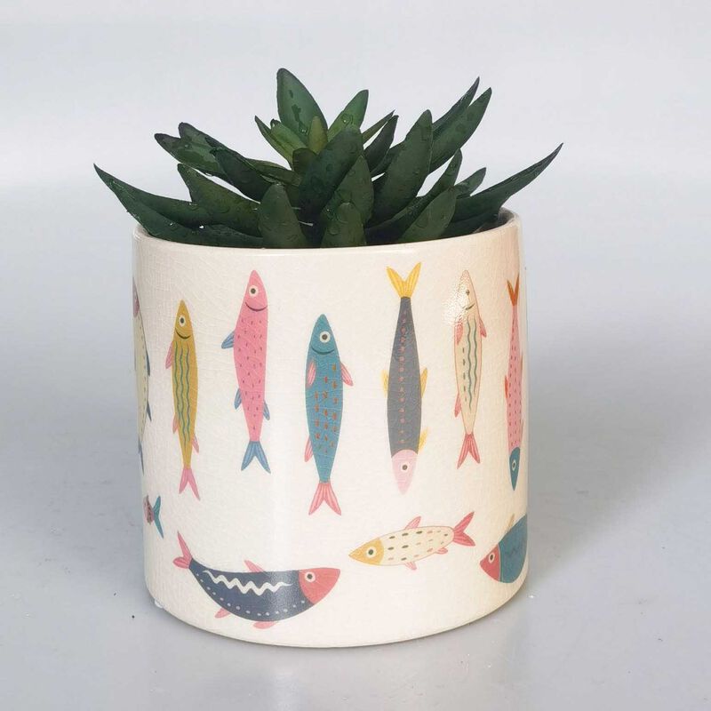 Urban Products Sardine Planter Colourful 14cm image number 1