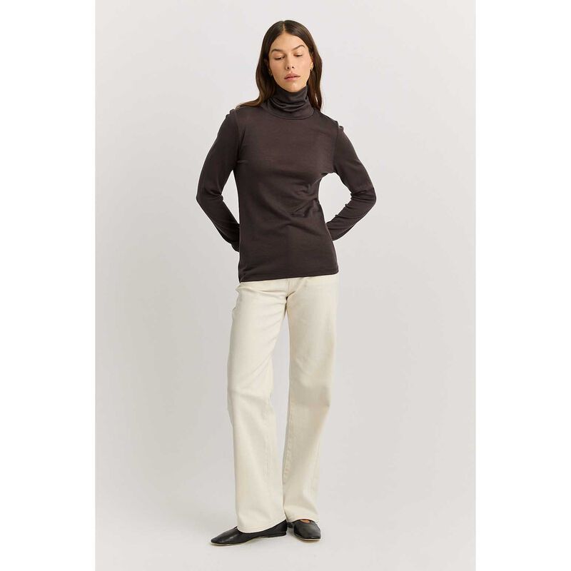 Toorallie Turtle Neck Merino Tee image number 3