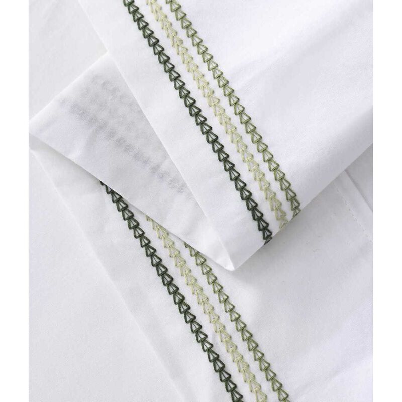 MM Linen Medea Sheet Set - Greens image number 1