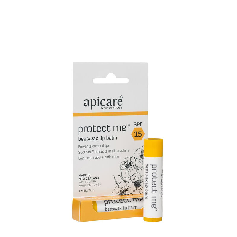 Apicare Protect Me Beeswax Lip Balm SPF15 image number 0