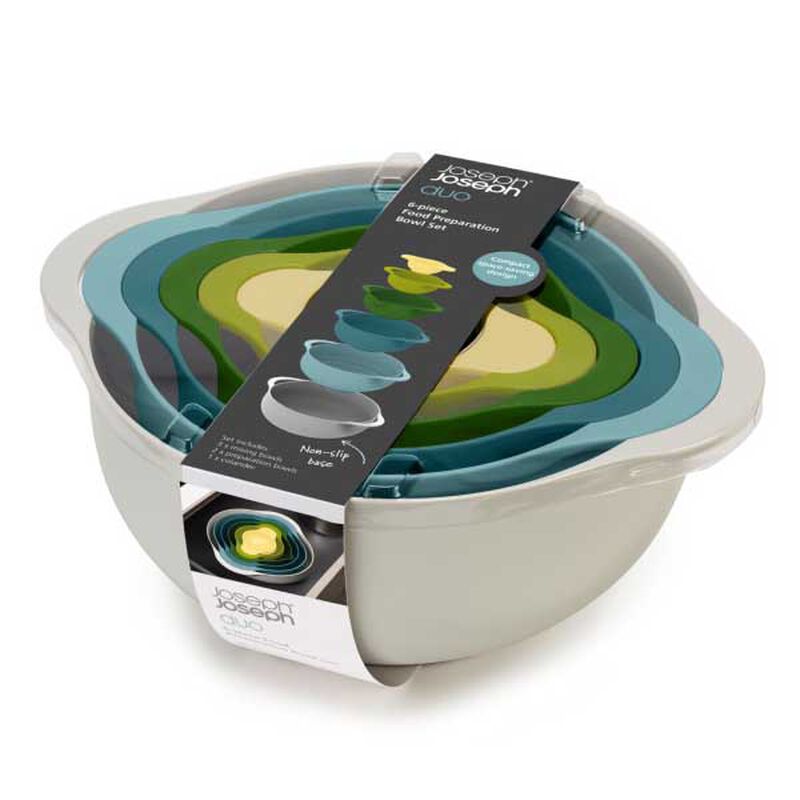 Joseph Joseph 6Pc Food Preparation Bowl Set - Opal image number 2