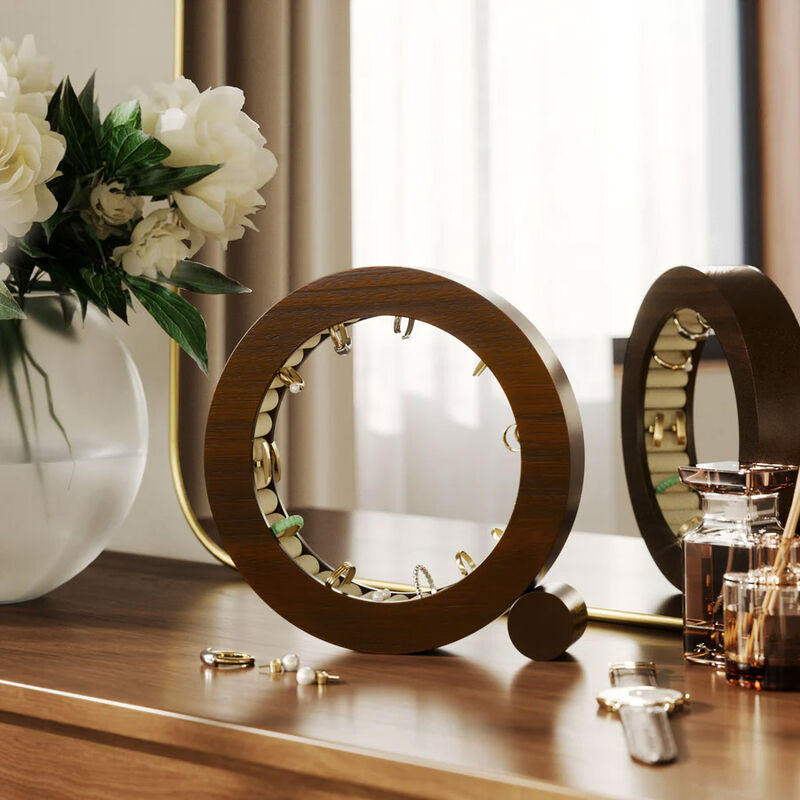 Umbra Ferris Ring Holder Walnut image number 1