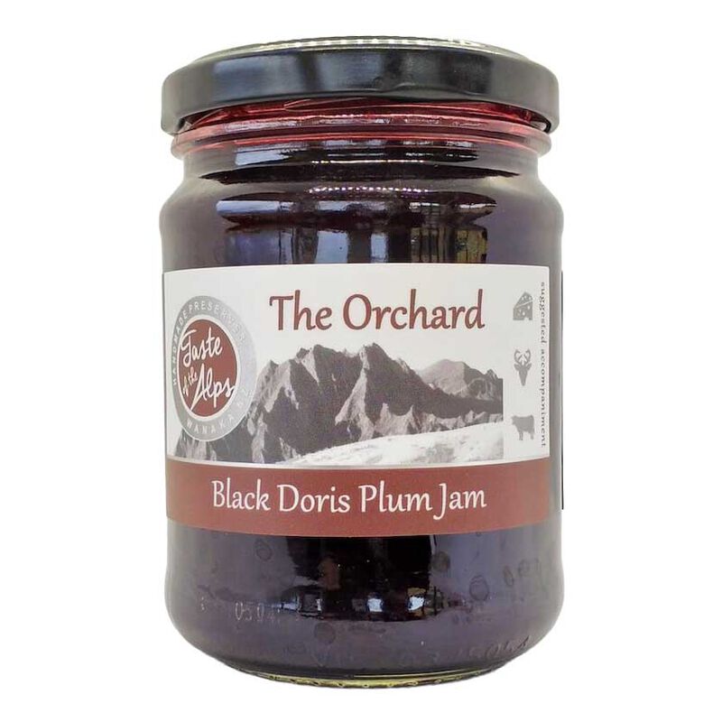 Taste of the Alps The Orchard Black Doris Plum Jam 290g image number 0