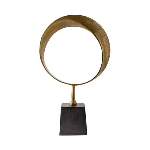 French Country Halo Block Sculpture