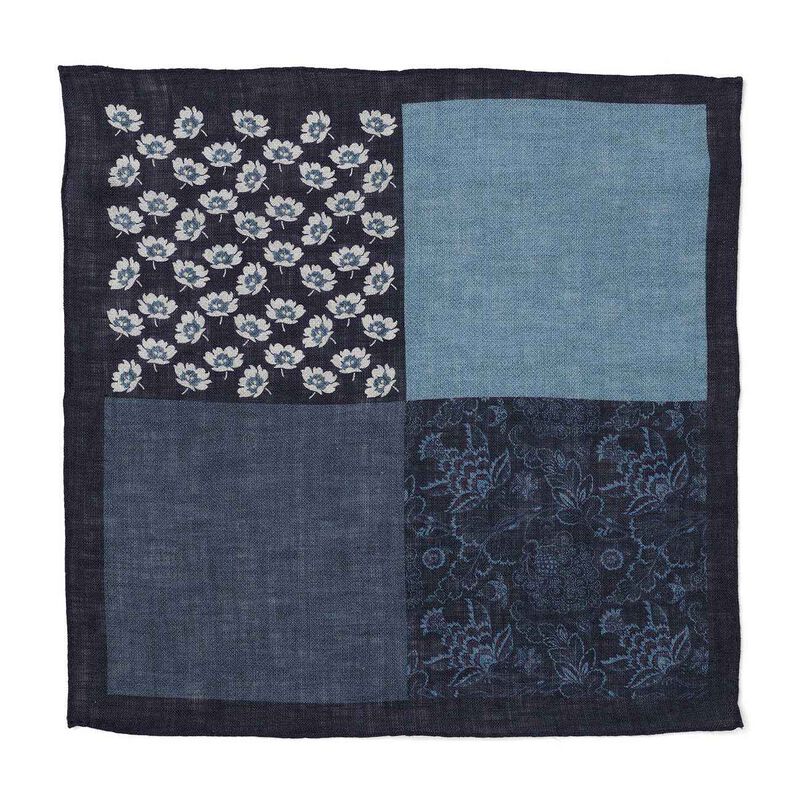 Cambridge Linen 4-Way Pocket Square image number 0