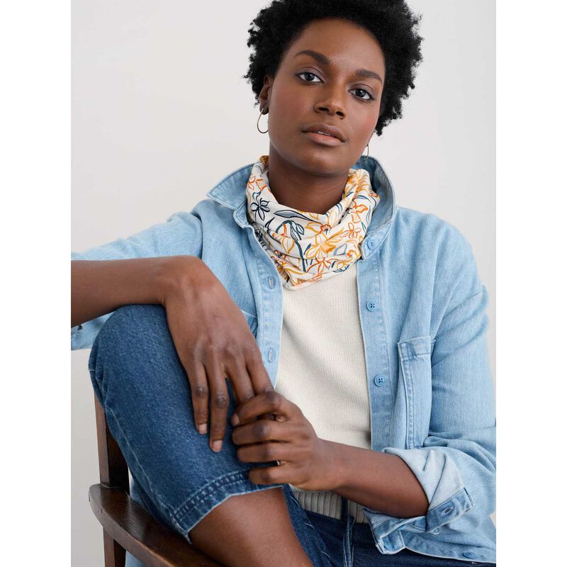 Seasalt Cornwall Handyband Painted Daffodil Chalk image number 1