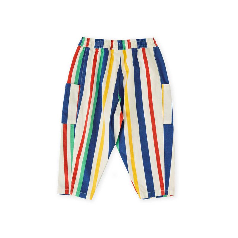Goldie + Ace 90's Bold Stripe Kit Denim Pocket Pant 6M-2Y image number 1