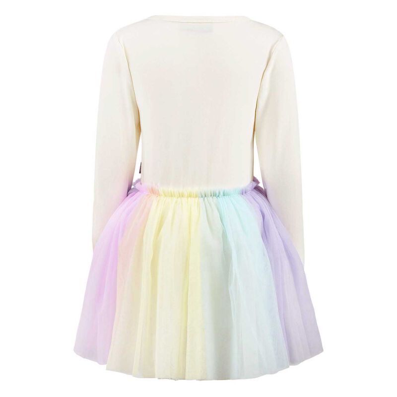 Rock Your Baby Unicorn Flags Long Sleeve Circus Dress image number 3