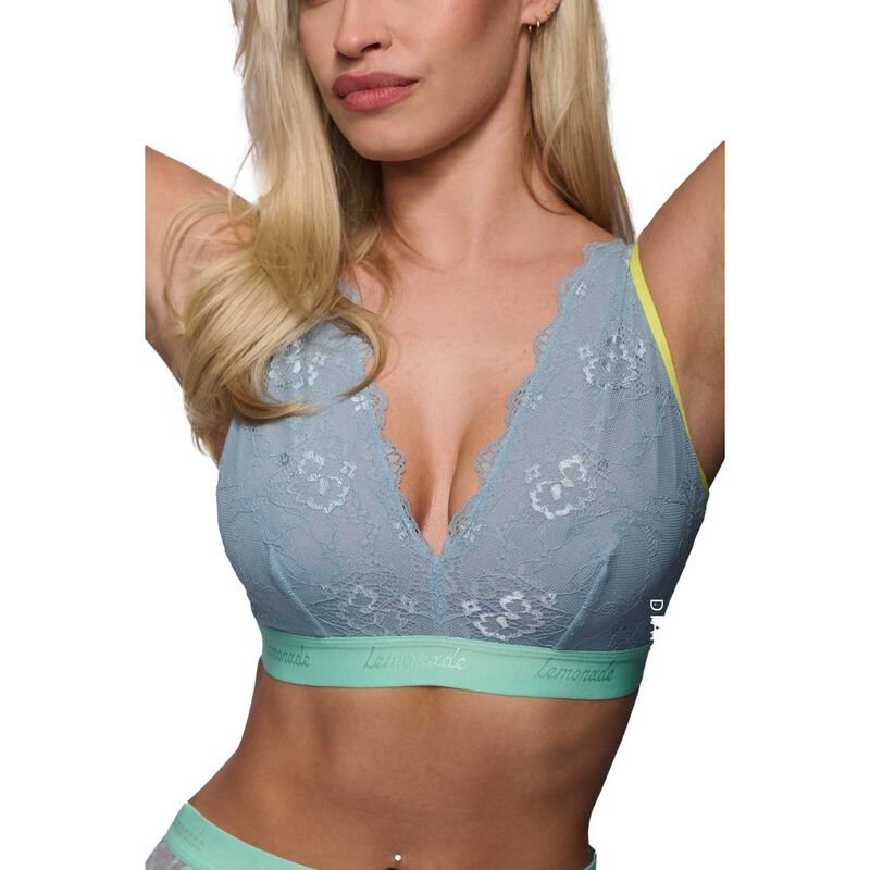 Lemonade Dolls Signature Lace Fuller Cup Bralette - Trilogy Denim image number 0