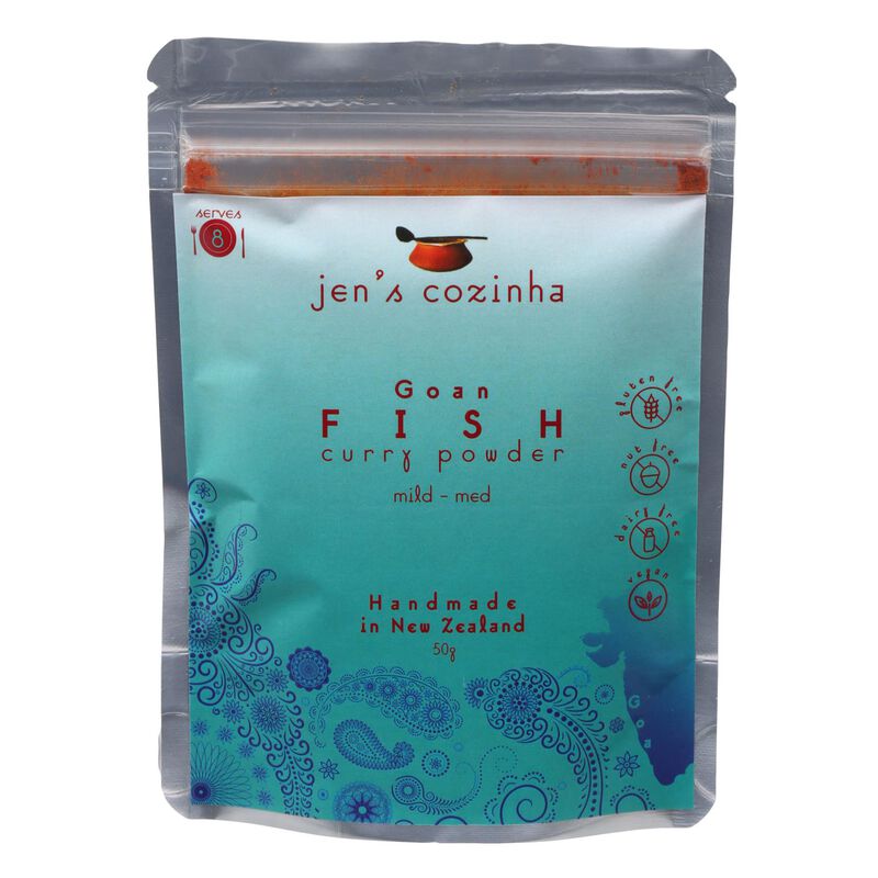 Jen's Cozinha Goan Fish Curry Powder 50g image number 0