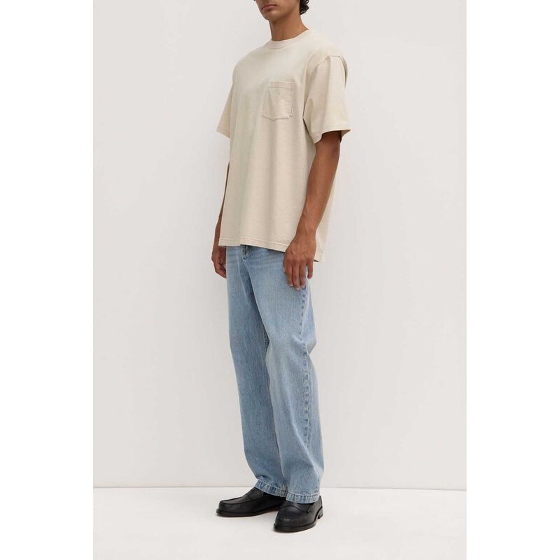 Assembly Label Mens Flag Short Sleeve Tee Chalk image number 3