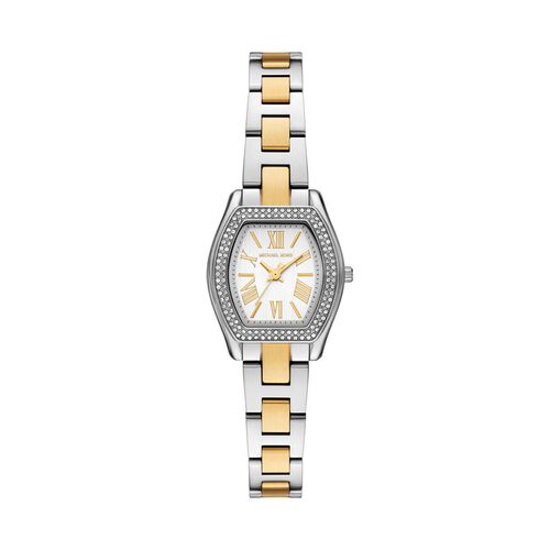 Michael Kors Chelsea Three-Hand Two-Tone Stainless Steel Watch