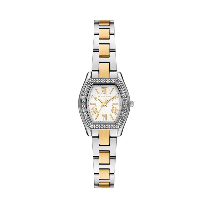 Michael Kors Chelsea Three-Hand Two-Tone Stainless Steel Watch image number 0