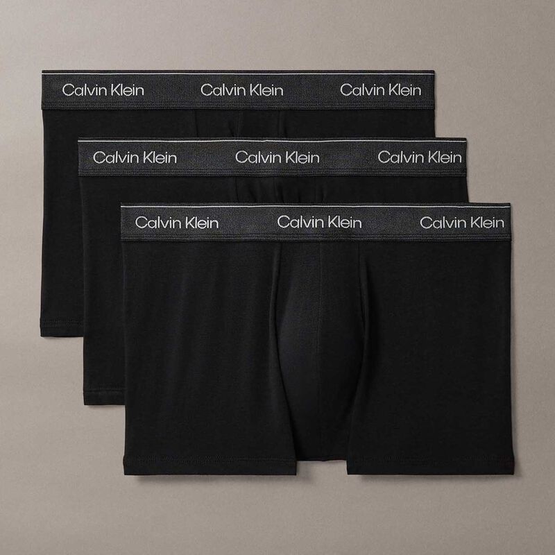 Calvin Klein Icon Cotton Stretch Limited Edition Trunks - 3 Pack image number 1