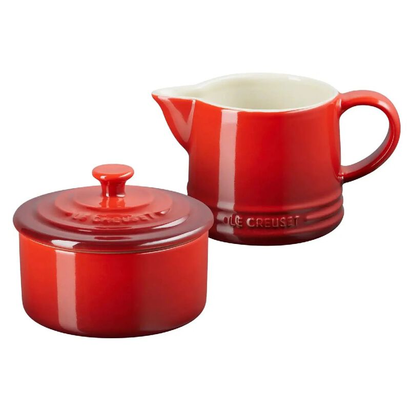 Le Creuset Milk & Sugar Set - Cerise image number 0