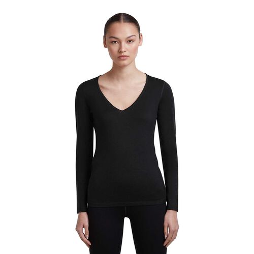Icebreaker W Merino 200 Oasis LS V Neck
