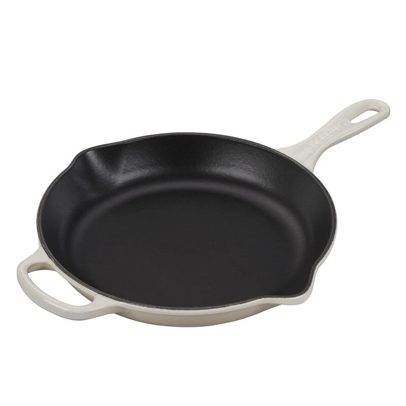 Le Creuset Signature Round Skillet 26cm Meringue image number 0
