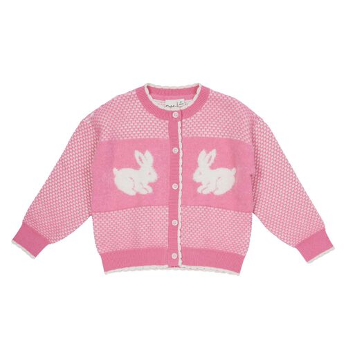 Goldie + Ace Bunny Knit Cardigan 1-2Y