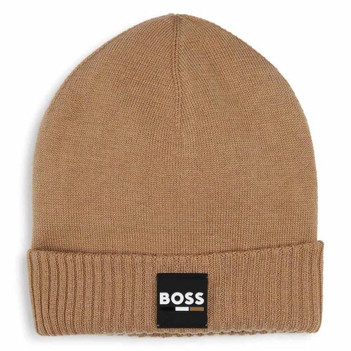BOSS Knitted Fold-Up Beanie T2 - T4