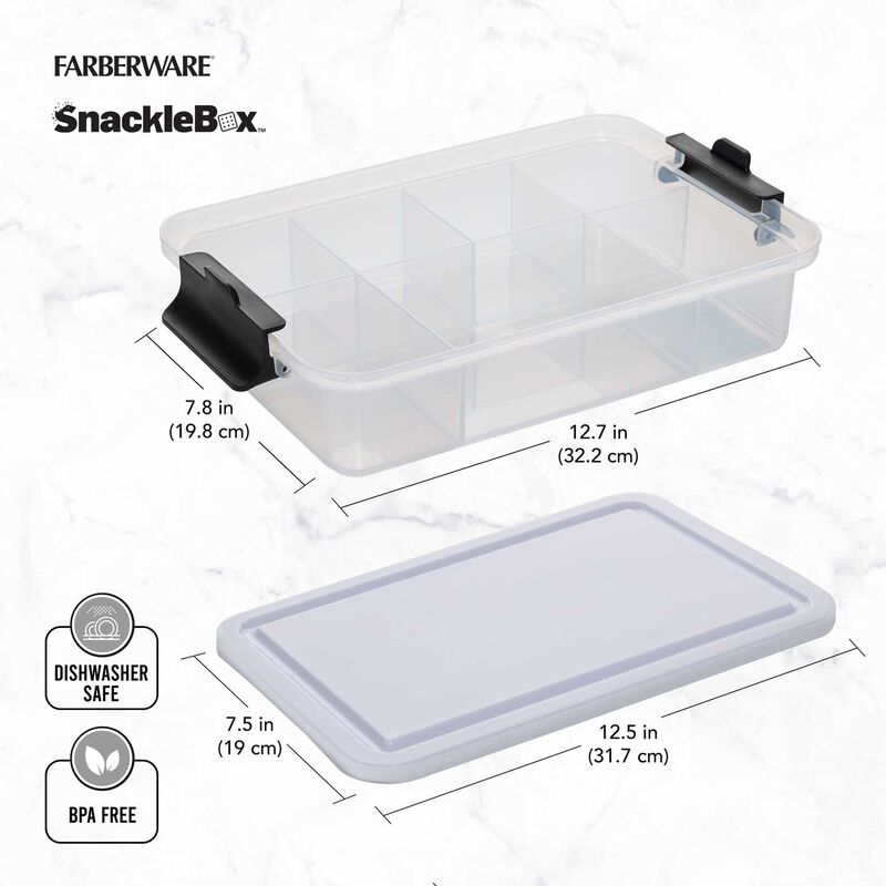 Farberware Snacklebox Polypropylene Board And Box 20x32cm image number 2
