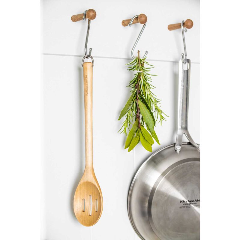 KitchenAid Birchwood Slotted Spoon image number 1