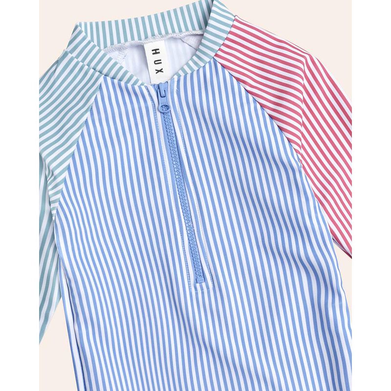 Huxbaby Spliced Stripe Swimsuit Shortie image number 2