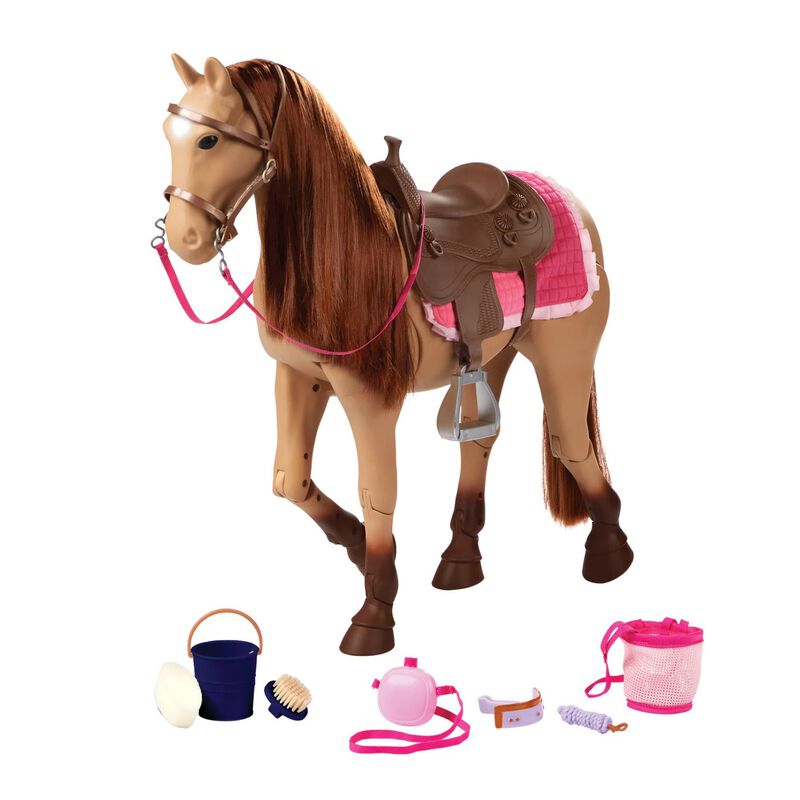 Our Generation Dolls Poseable Horse - Morgan image number 0