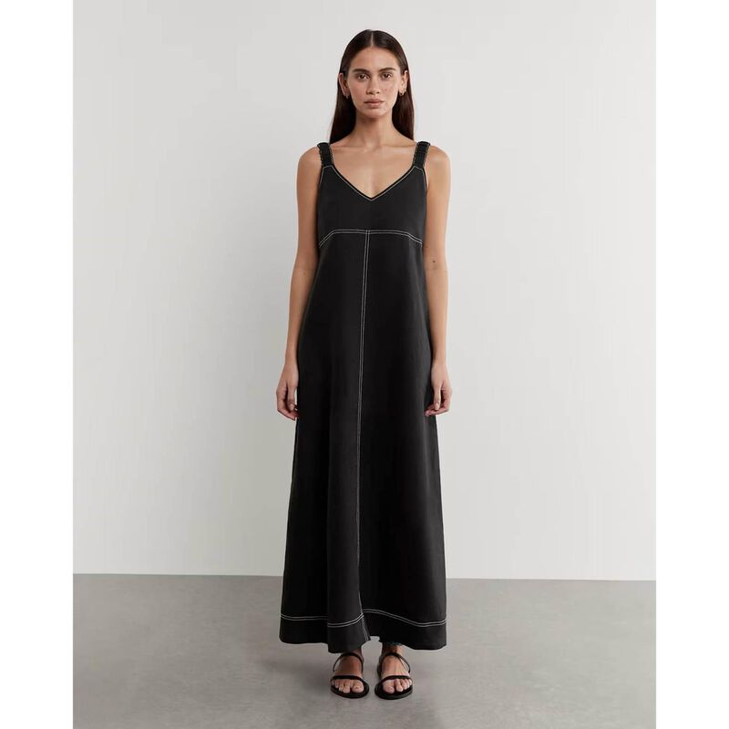 JAG Sara Linen Midi Dress image number 5