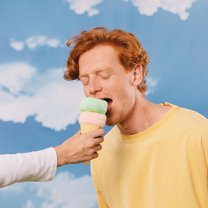 Eat My Socks Dolce Gelato Pink And Green Socks image number 3