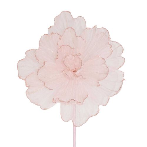 Peony Pink Organza