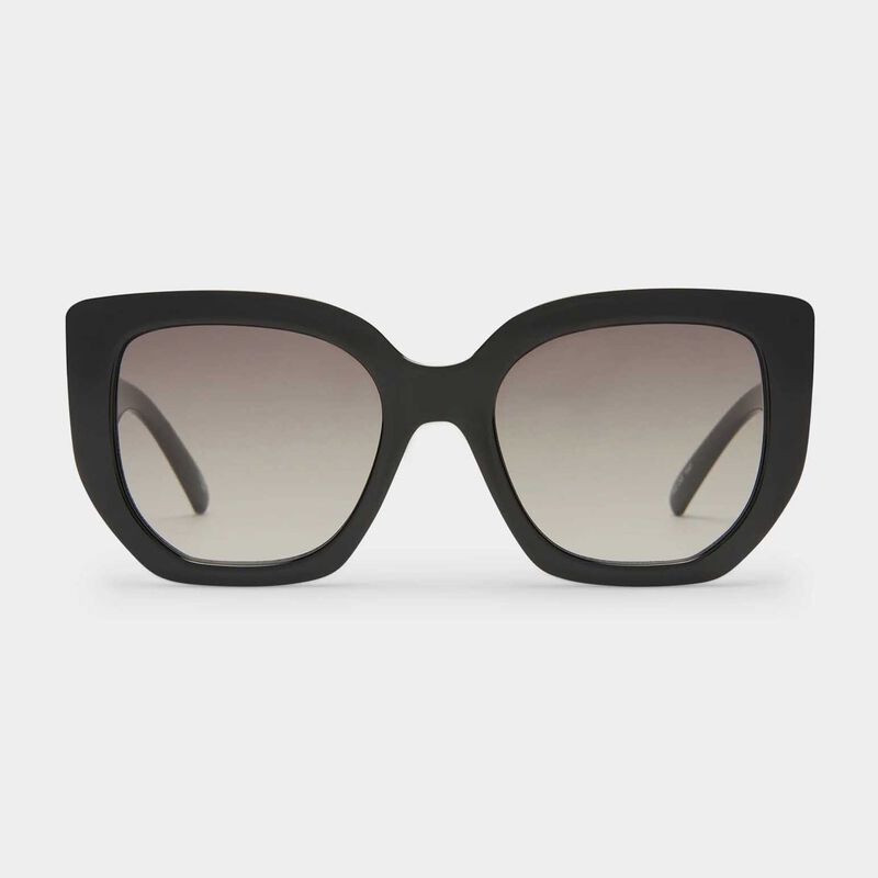 Le Specs Euphoria Black Sunglasses image number 2
